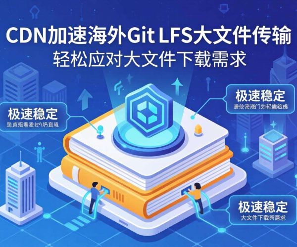 香港CDN助力海外Git LFS大文件加速，提升文件传输效率
