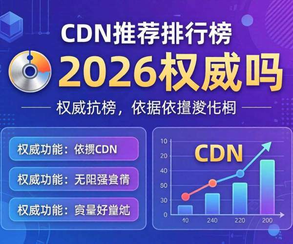 2026 CDN推荐排行榜权威吗？其评判依据究竟是什么？