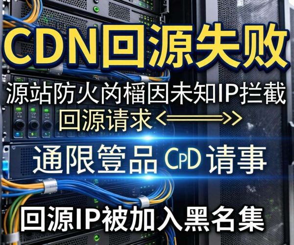 CDN回源失败，祸首是源站防火墙拦截IP吗？