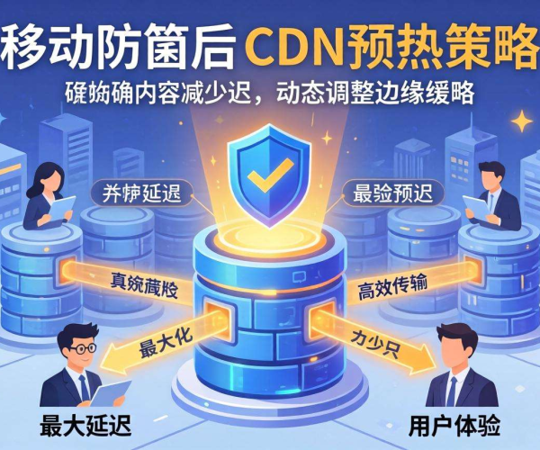 域名移动屏蔽后 CDN 预热策略的动态调整方法