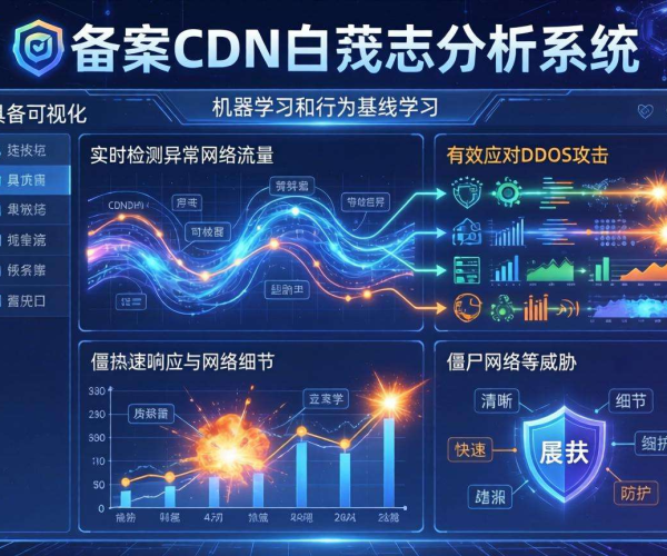免备案CDN日志分析：是否支持异常行为基线学习探究