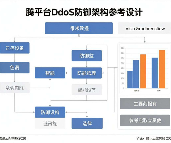 2026腾讯云架构师:直播平台DDoS防御架构参考设计图Visio格式