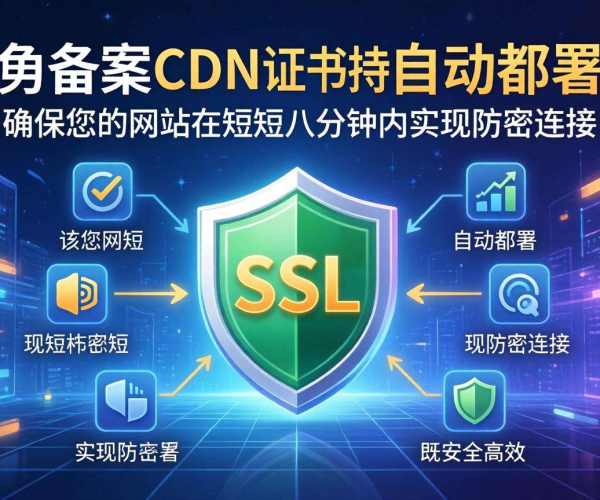 免备案CDN的SSL证书能否实现自动部署