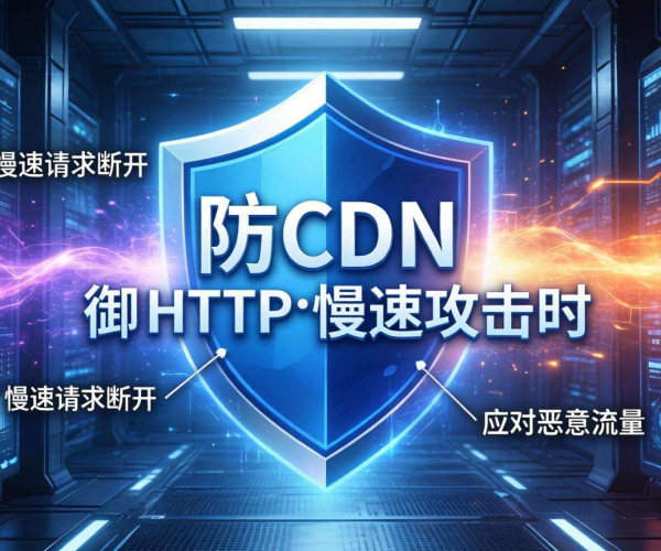 高防CDN防御HTTP慢速攻击：是否支持慢速请求断开解析