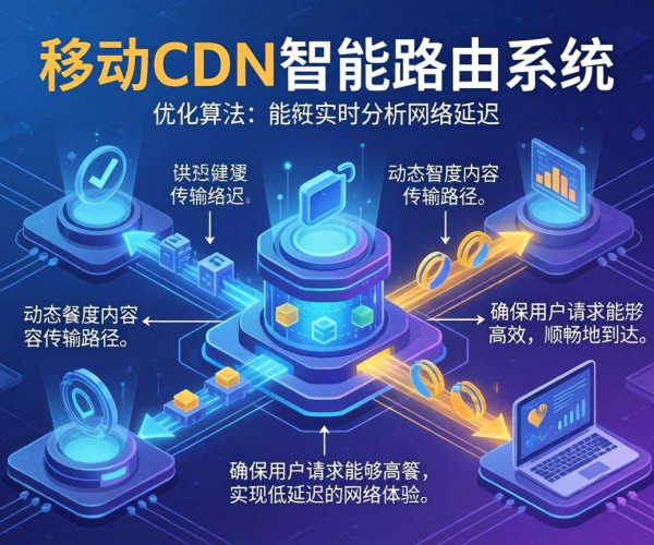 移动屏蔽CDN的智能路由能否实现基于延迟的精准调度