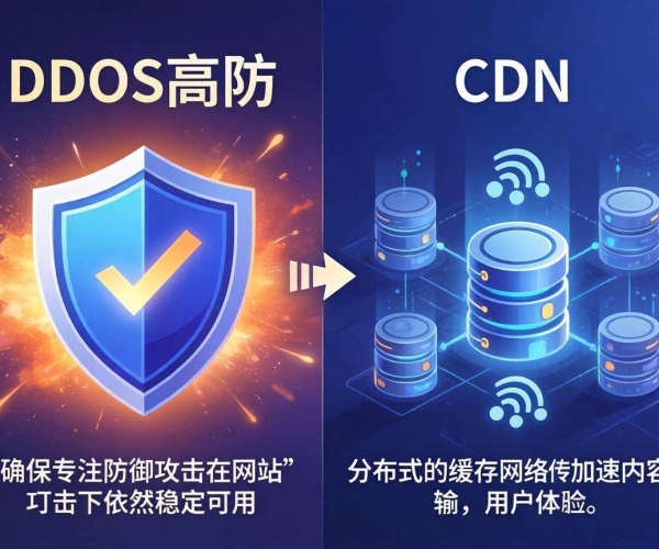 DDoS高防与CDN区别一张图看懂，轻松做出正确选择