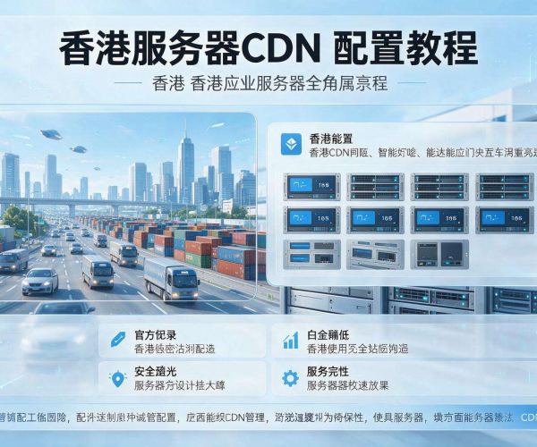 香港服务器CDN配置教程:轻松搭建高效网络加速环境