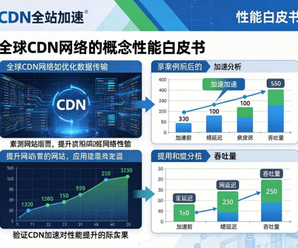 CDN全站加速概念深度解析及性能白皮书亮点呈现
