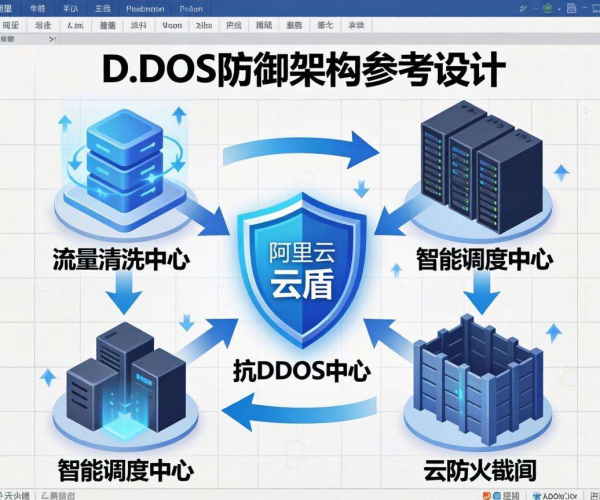 直播平台DDoS防御架构参考设计图（Visio格式）在阿里云的应用