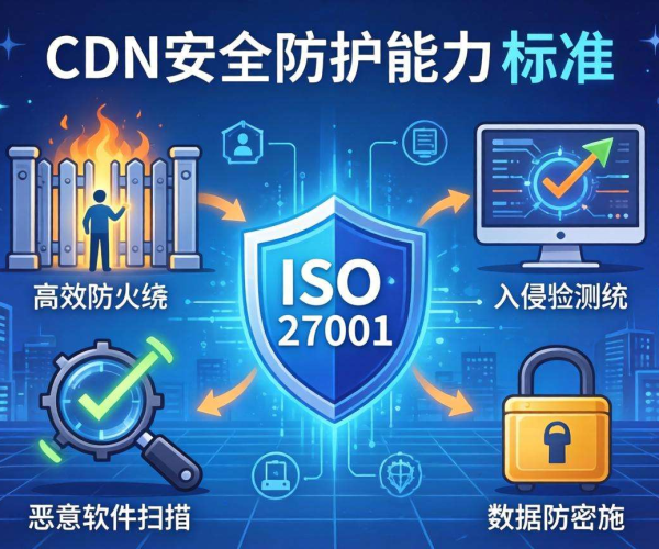 CDN安全防护能力获ISO27001认证，为网络安全添保障