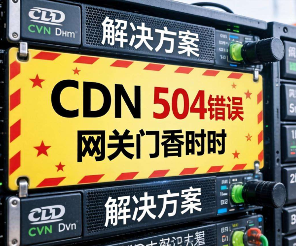 CDN 504错误网关超时问题的有效解决方案