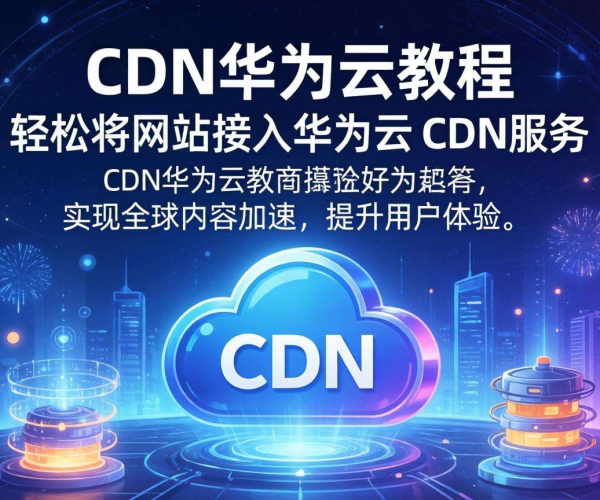 网站接入华为云CDN教程：从配置到优化全流程解析