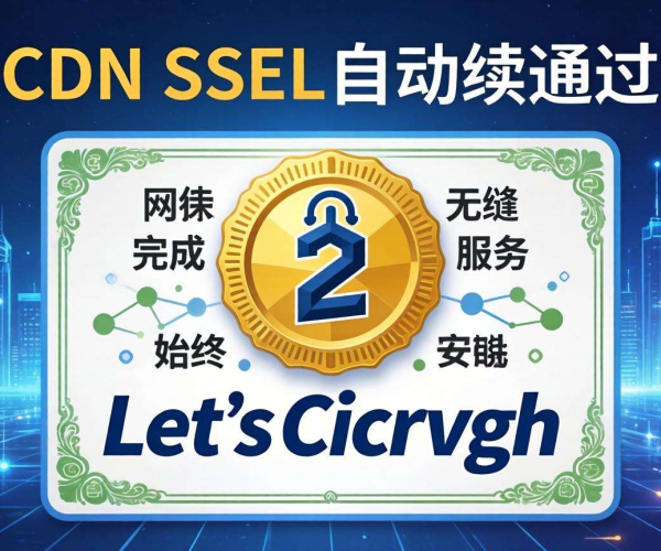 CDN SSL证书自动续期：Let's保障网站安全与高效运转
