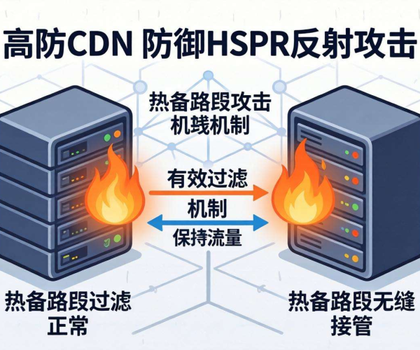 高防CDN防御HSRP反射攻击：热备路由过滤策略解析