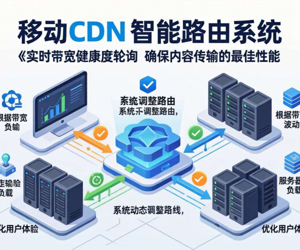 移动屏蔽CDN的智能路由是否支持按实时带宽健康度轮询