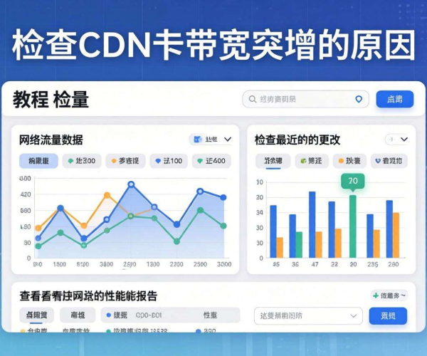 CDN带宽突增原因排查步骤教程：从现象到根源深度剖析