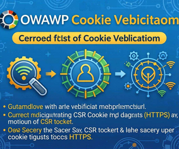 CC攻击Cookie验证安全设置教程：遵循OWASP指南2026