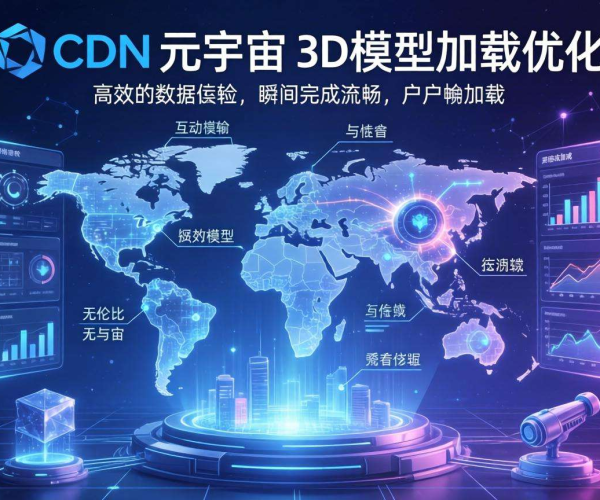 亚太CDN助力元宇宙3D模型加载，实现高效优化