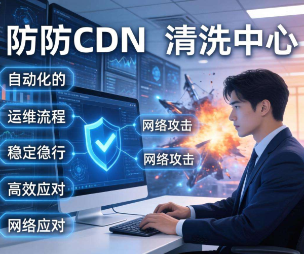 香港高防CDN的防御能力与清洗中心运维自动化关系