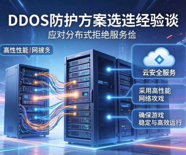 游戏DDoS防护方案选型：实用经验与关键要点分享