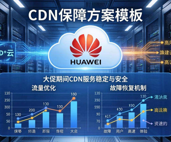 华为云CDN在大促中的保障方案模板解析与应用