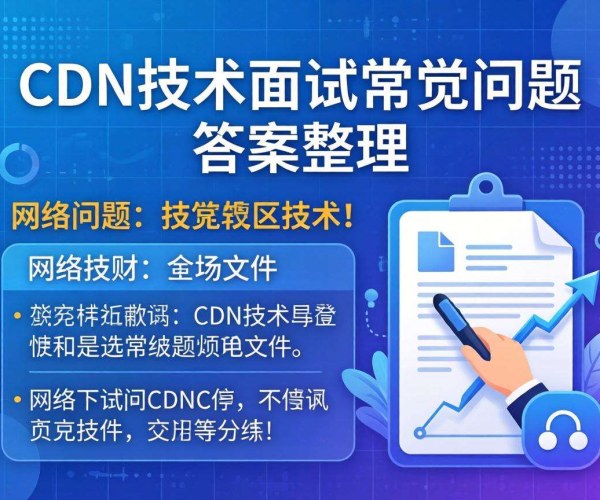 CDN技术面试常见问题答案整理