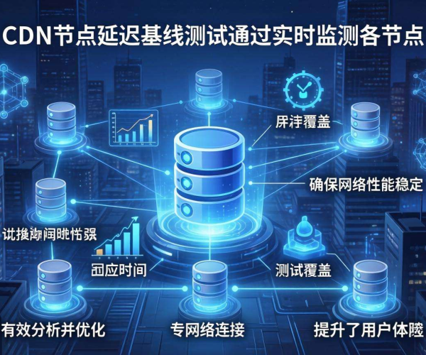 域名移动屏蔽后怎样开展CDN节点延迟基线测试