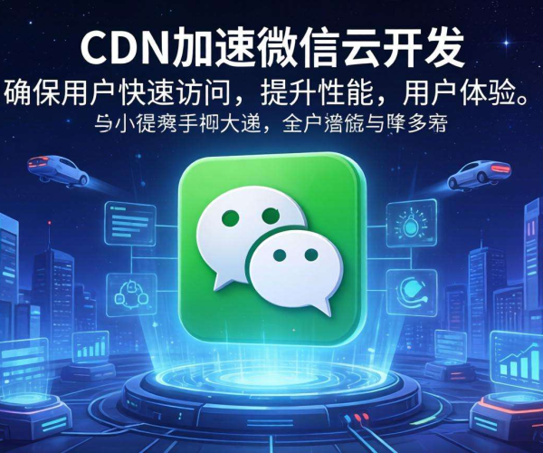 小程序CDN加速，为微信云开发注入高效动力