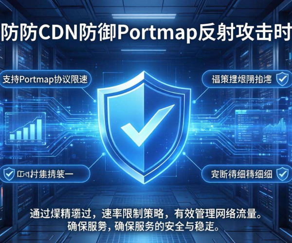 高防CDN防御Portmap反射攻击：是否支持Portmap协议限速？