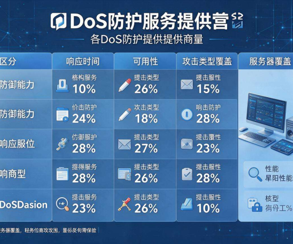 2024年主流DDoS防护服务商核心能力与性价比全面对比