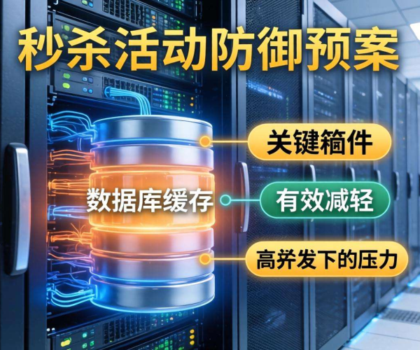 秒杀活动CC防御预案：数据库缓存策略保障活动稳定运行