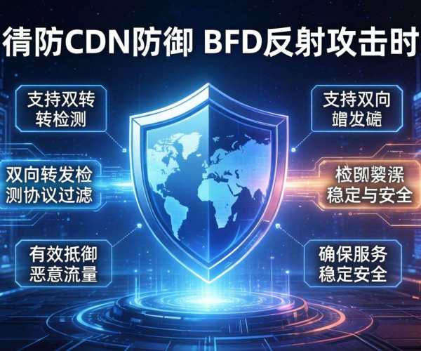 高防CDN防御BFD反射攻击：是否支持双向转发检测协议过滤？