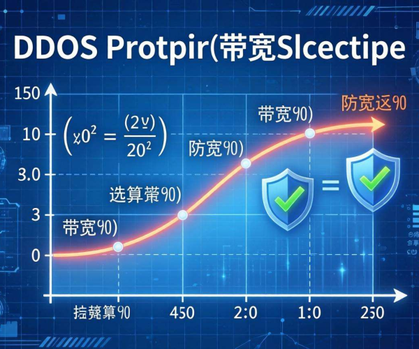 DDoS防护带宽选择公式及计算方法解析