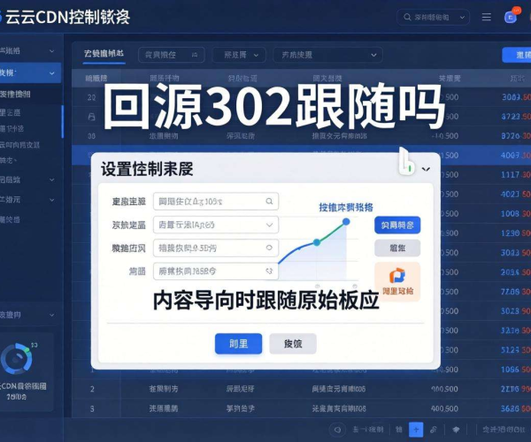 阿里云CDN回源302跟随设置说明及操作要点解析