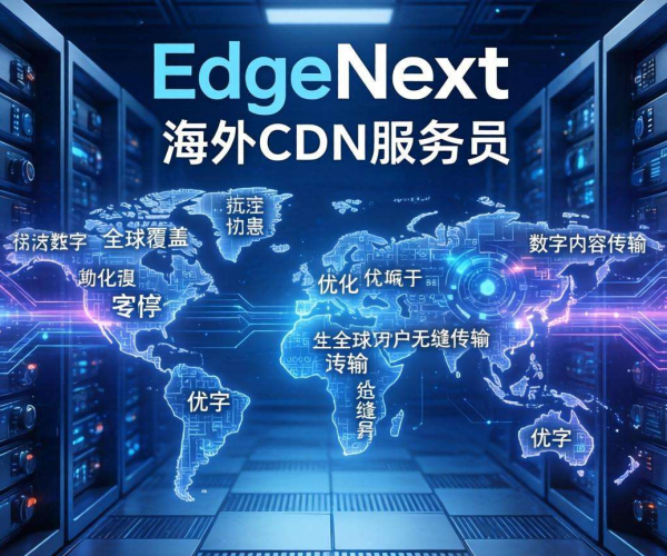 海外CDN服务商EdgeNext：赋能全球网络，开启高效内容分发新时代