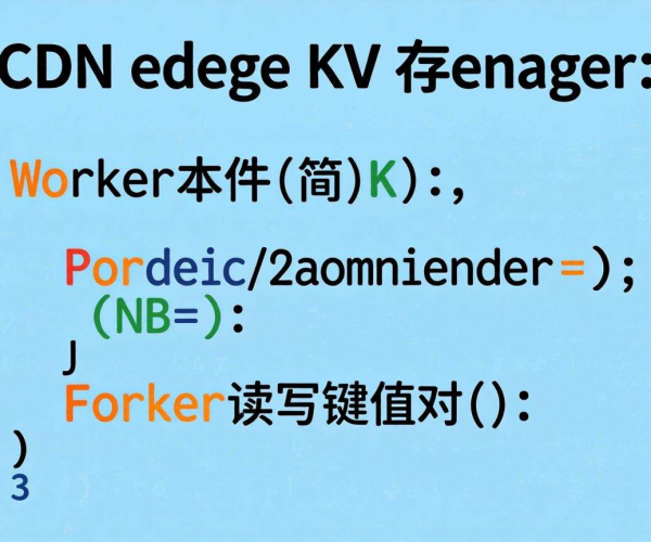CDN边缘KV存储用途场景：Worker KV代码示例解析