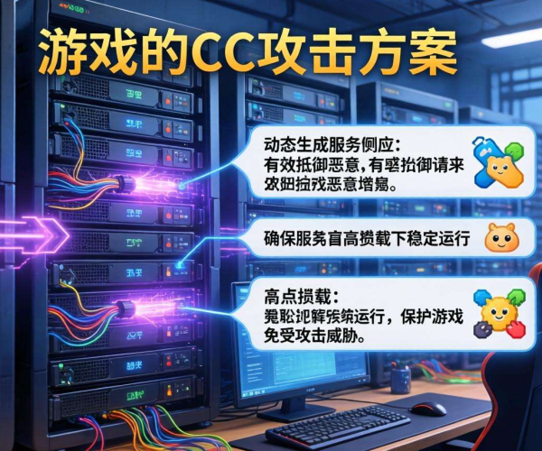 游戏防CC攻击方案：构建安全防线守护游戏稳定运行