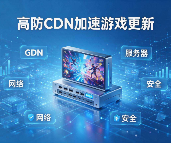 高防CDN加速游戏更新 稳抗攻击保障玩家极速下载