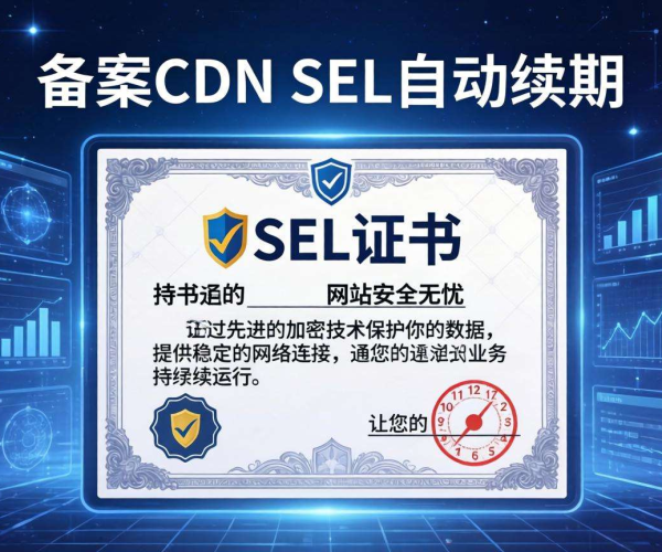 免备案CDN的SSL证书能否自动续期，你知道吗？
