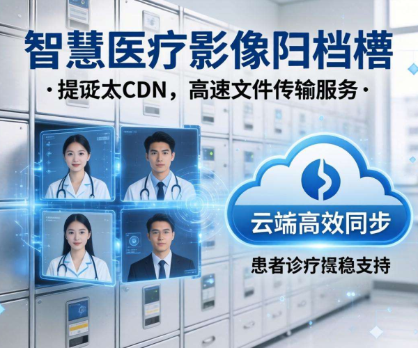 亚太CDN助力智慧医疗，实现影像归档快速加速
