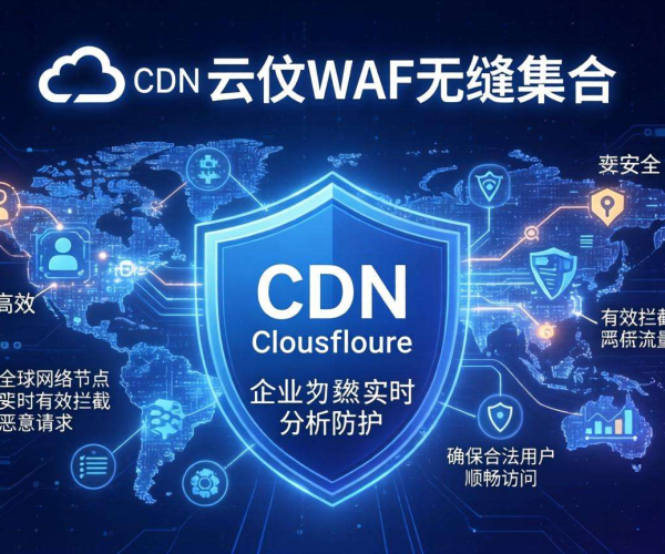 CDN与云WAF最佳组合：Cloudflare架构方案解析