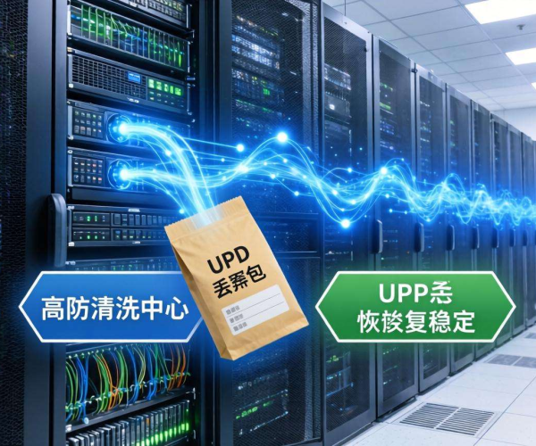 UDP Flood攻击高防清洗能否直接丢弃UDP包？