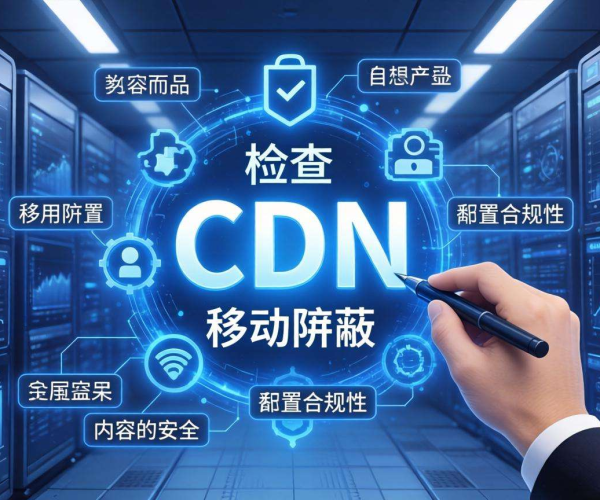 域名移动屏蔽后CDN配置合规检查方法