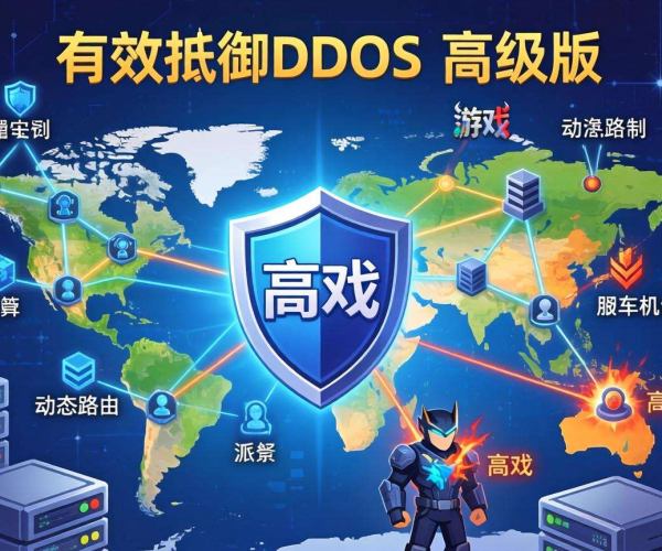 游戏高防CDN套餐游戏盾高级版：为游戏安全保驾护航