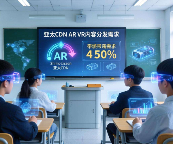 亚太CDN在AR/VR内容分发中的带宽需求分析