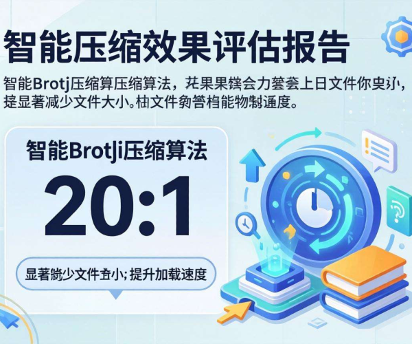 CDN智能压缩开启效果评估：Brotli压缩比达2026情况分析