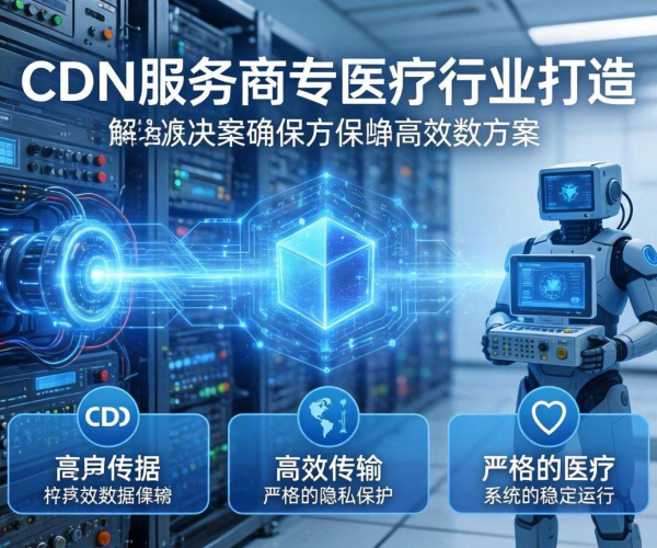 CDN服务商推荐：助力医疗行业提升网络性能与数据安全