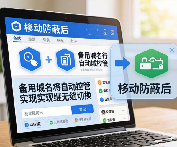 域名移动屏蔽后，快速切换备用域名的有效方法