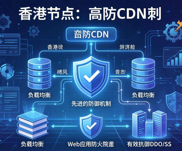 免备案高防CDN：香港节点强力防御DDoS攻击推荐