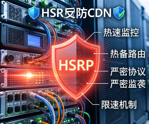 高防CDN防御HSRP反射攻击：是否支持热备路由协议限速探究